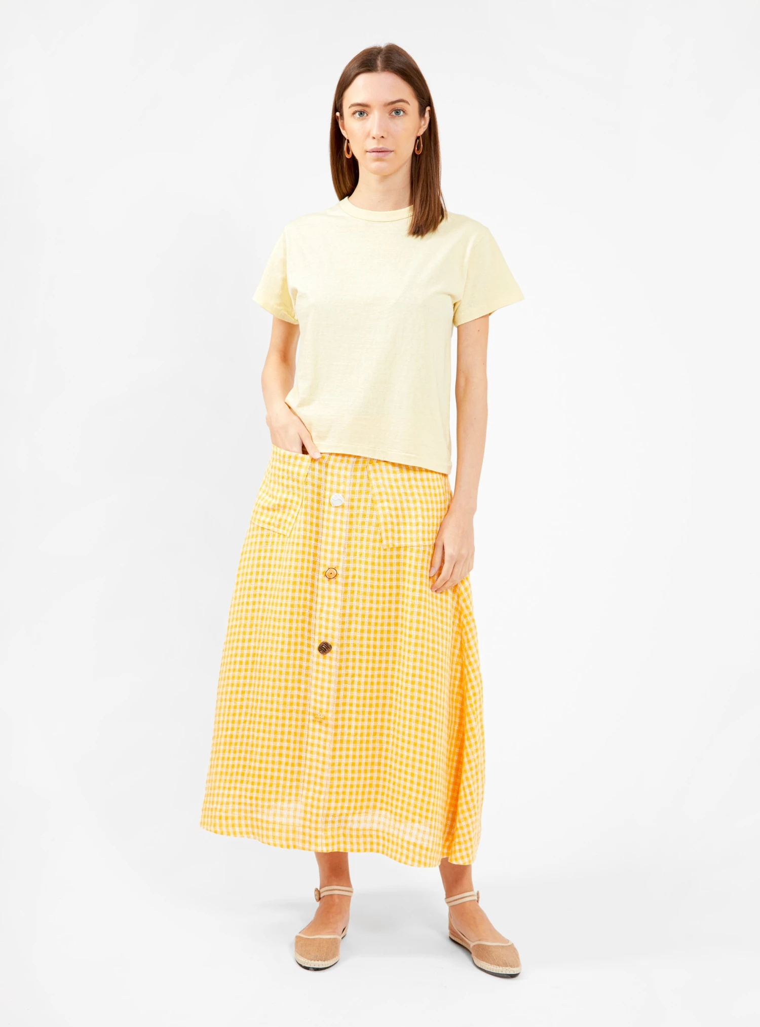Naamakoh T-Shirt Pastel Yellow - Image 2