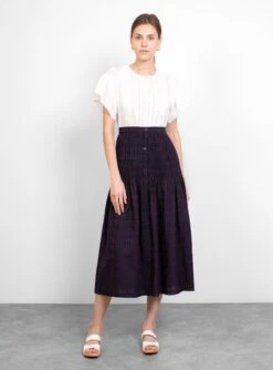 Hudson Smocked Skirt