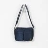TANKER Shoulder Bag Small Iron Blue