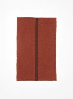 Doudou Tea Towel Brique Red
