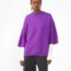 Kolea Knit Top Dark Orchid Purple