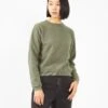 Hina Reversed Sweatshirt Deep Green