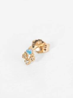 Posy Gold Single Earring