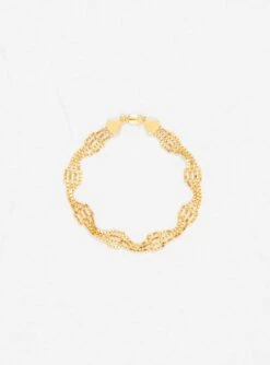 Odin Gold Plated Silver Bracelet