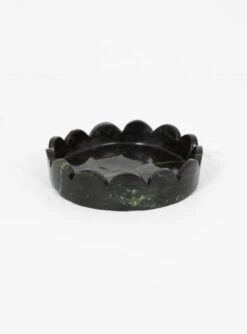 Canopy Side Plate Green Leopard Stone