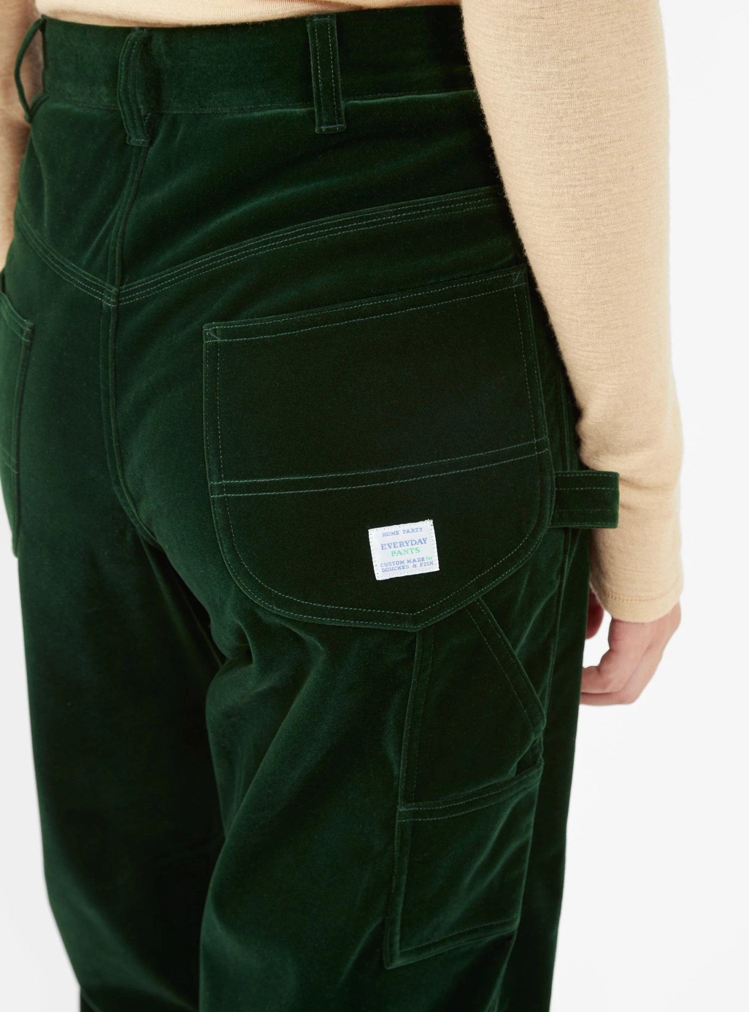 Staple Pant Bottle Green - Image 3
