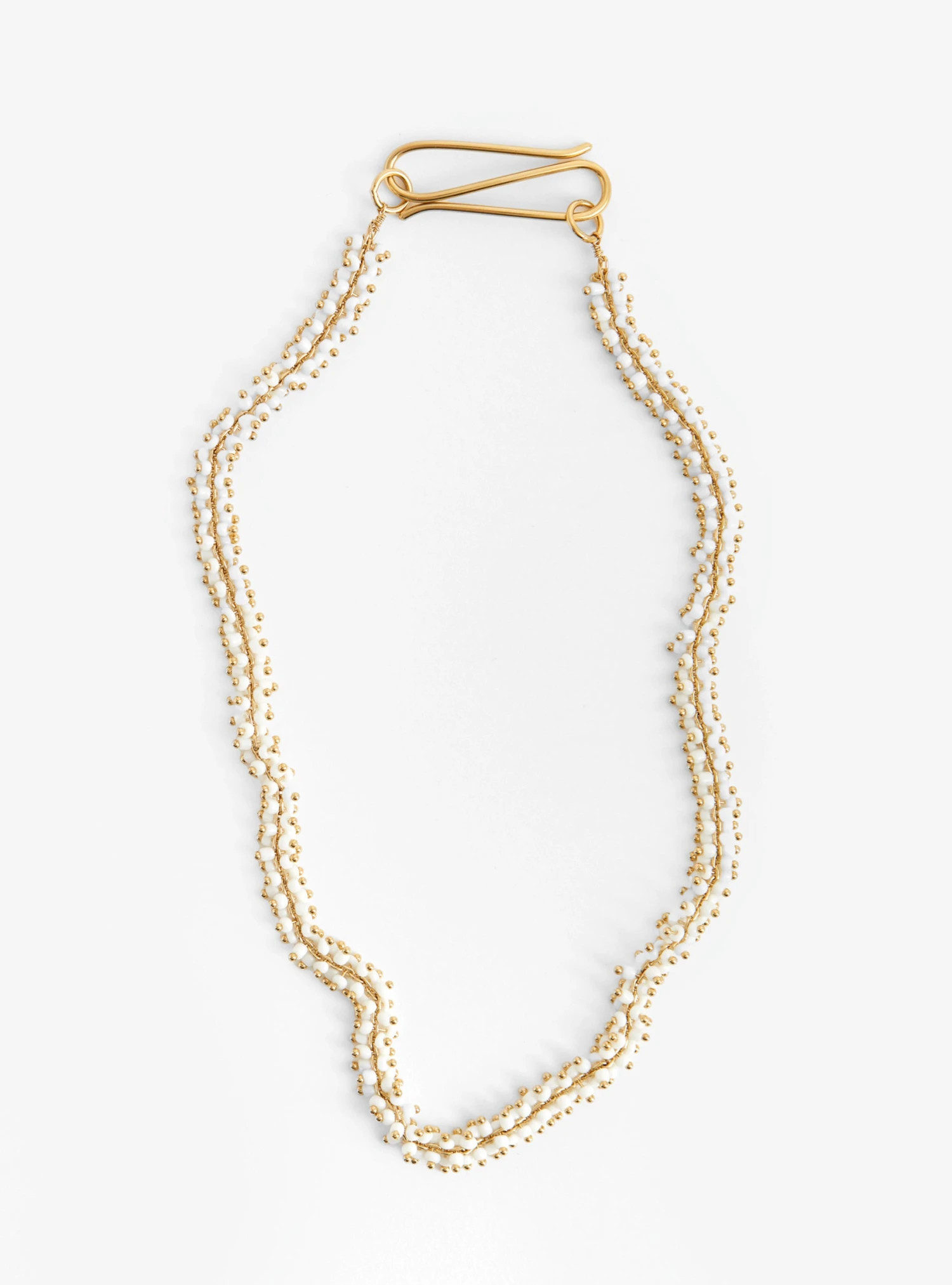 Chain Necklace White - Image 5