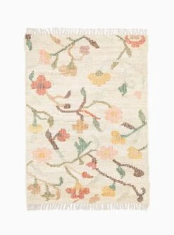 Jute Kelim Flora Small
