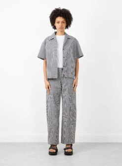 Wanda Shirt Navy/Ecru