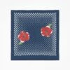 Fastcolor Selvedge Bandana Coco Hibiscus Navy