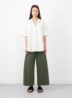 Easy Pop-Over Henley Cream