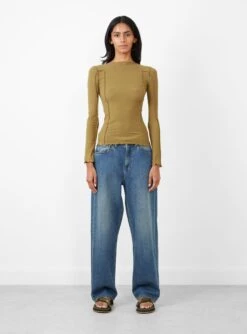 Omato Long Sleeve Jade Brown