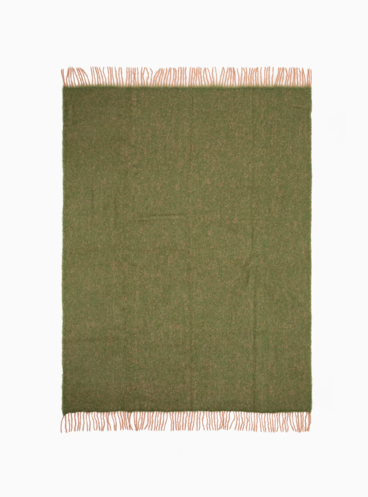 Revontuli Blanket Powder Olive & Pink