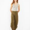 Henrik Vibskov Amaretti Trousers Avocado Green